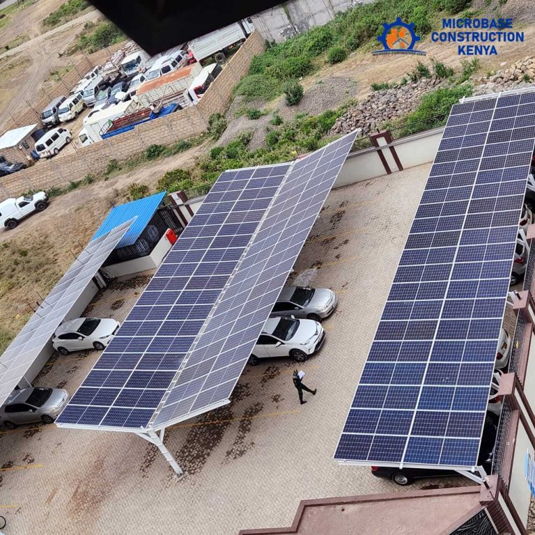 solar installation in Kenya